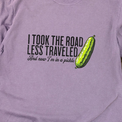 Road Less Traveled Pickle Cotton Long Sleeve