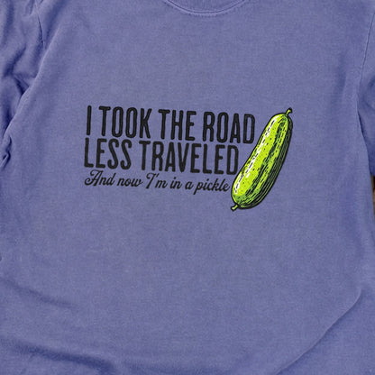 Road Less Traveled Pickle Cotton Long Sleeve
