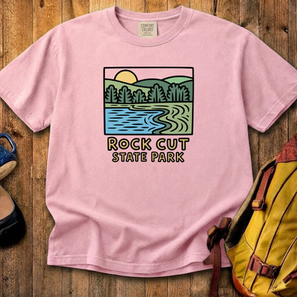 Rock Cut State Park Cotton T-Shirt