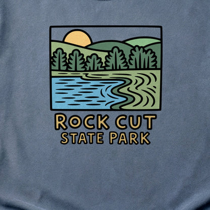 Rock Cut State Park Cotton T-Shirt