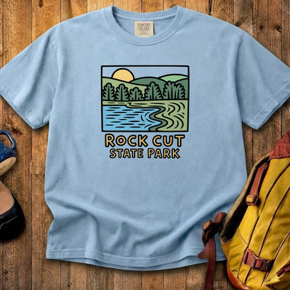 Rock Cut State Park Cotton T-Shirt