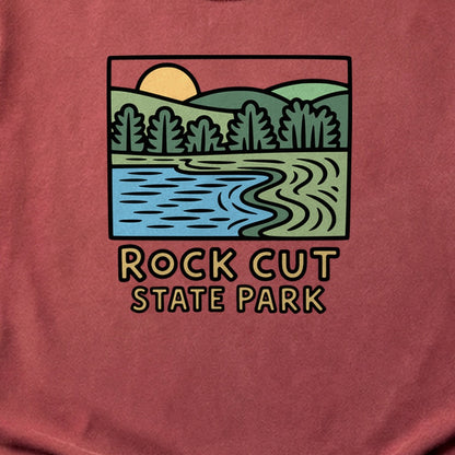 Rock Cut State Park Cotton T-Shirt
