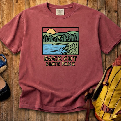 Rock Cut State Park Cotton T-Shirt