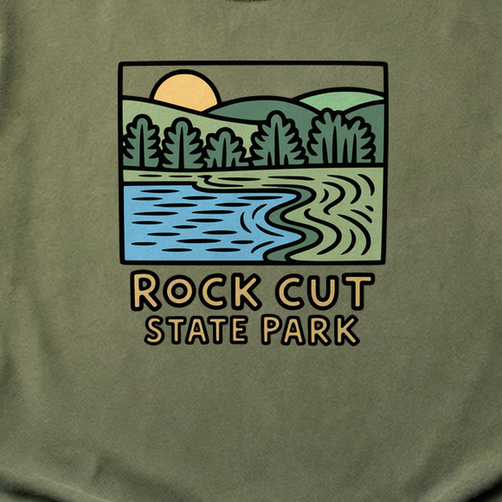 Rock Cut State Park Cotton T-Shirt