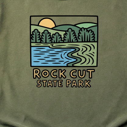 Rock Cut State Park Cotton T-Shirt