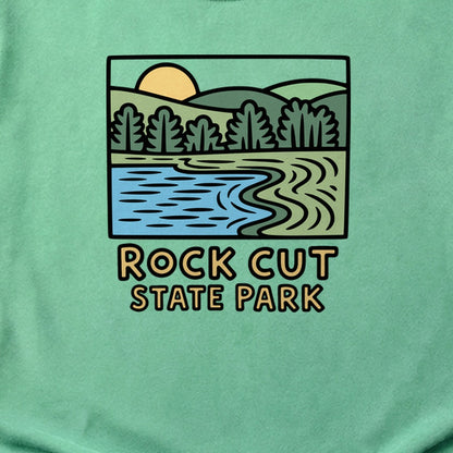 Rock Cut State Park Cotton T-Shirt