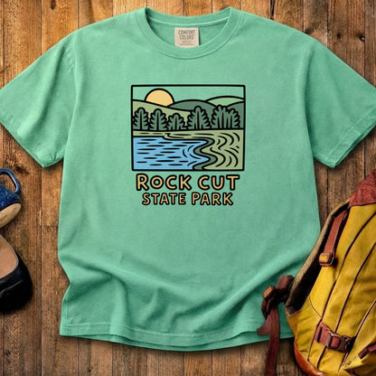 Rock Cut State Park Cotton T-Shirt