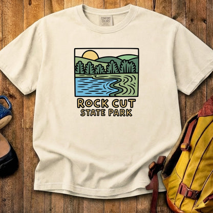Rock Cut State Park Cotton T-Shirt