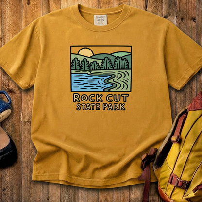 Rock Cut State Park Cotton T-Shirt