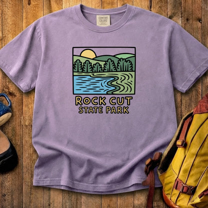 Rock Cut State Park Cotton T-Shirt