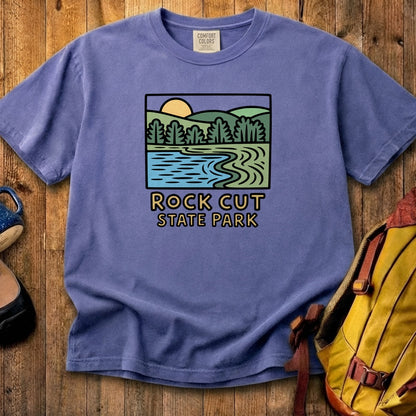 Rock Cut State Park Cotton T-Shirt