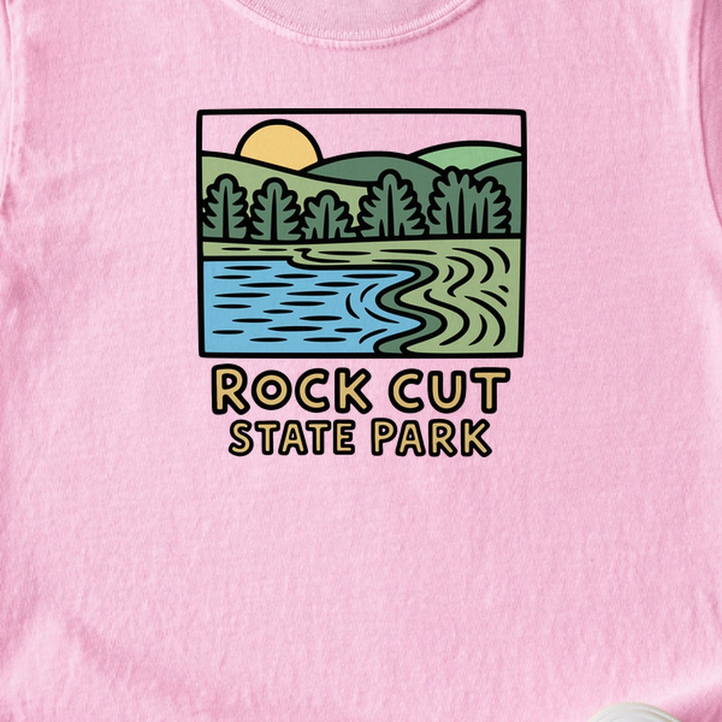 Rock Cut State Park Kids Cotton T-Shirt