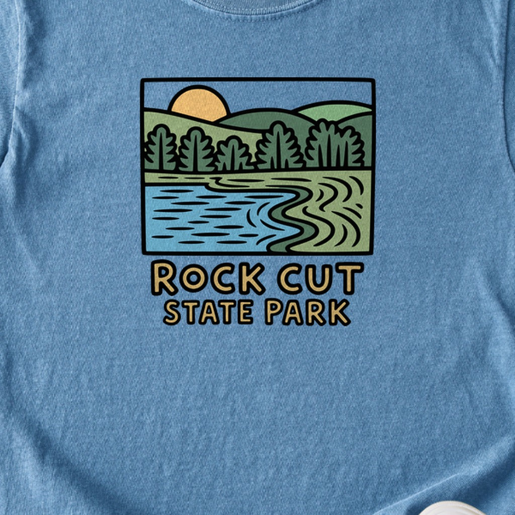 Rock Cut State Park Kids Cotton T-Shirt