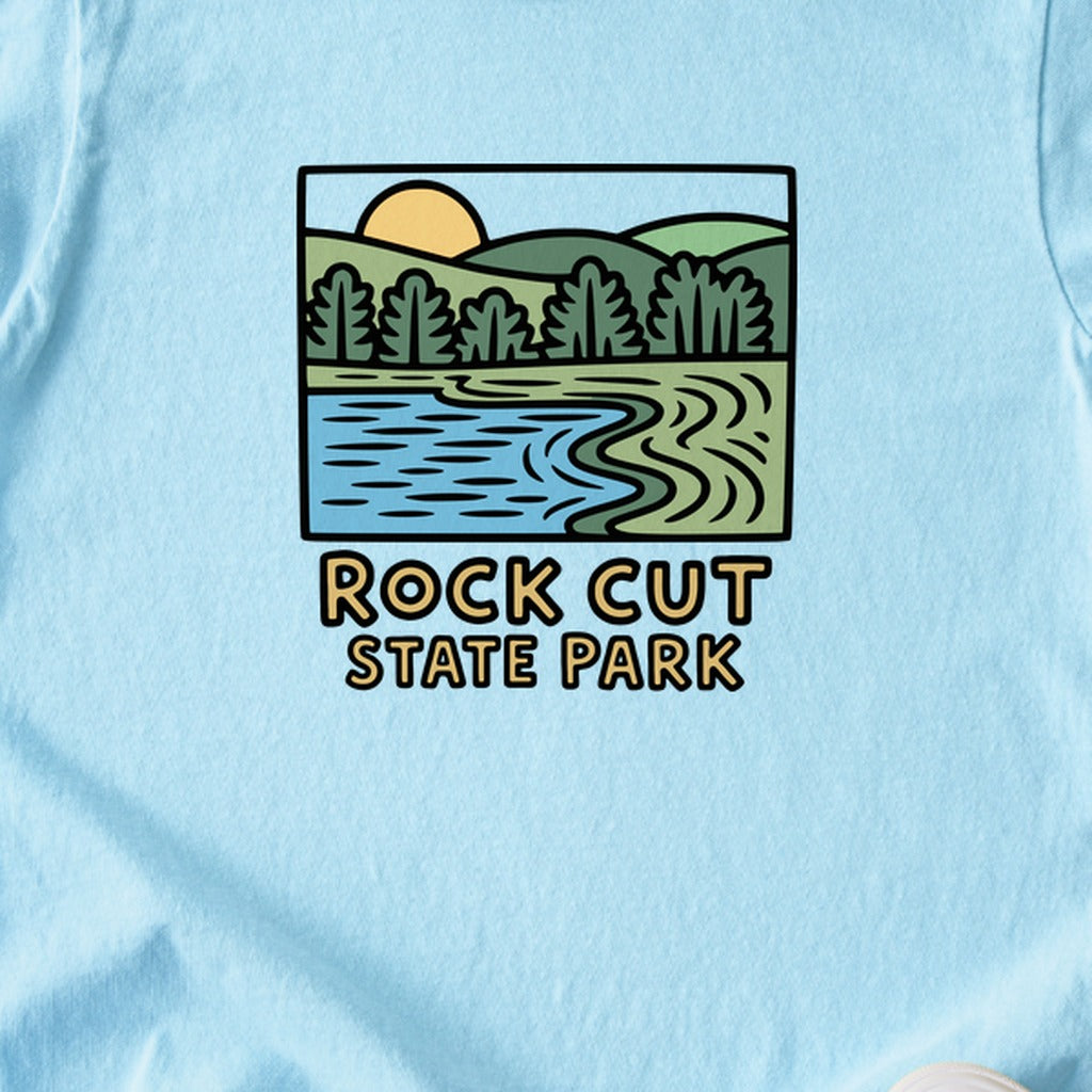 Rock Cut State Park Kids Cotton T-Shirt