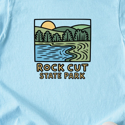 Rock Cut State Park Kids Cotton T-Shirt