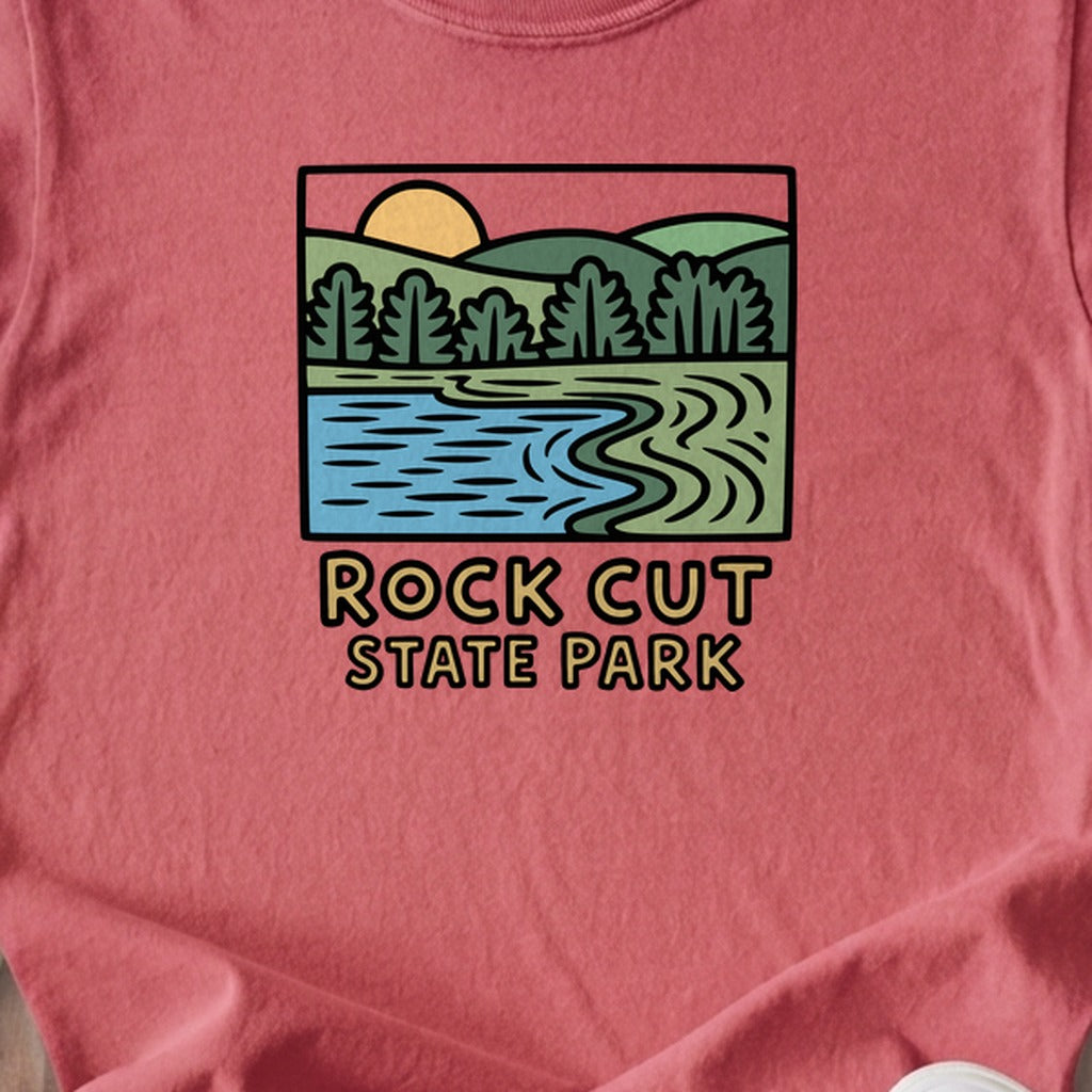 Rock Cut State Park Kids Cotton T-Shirt