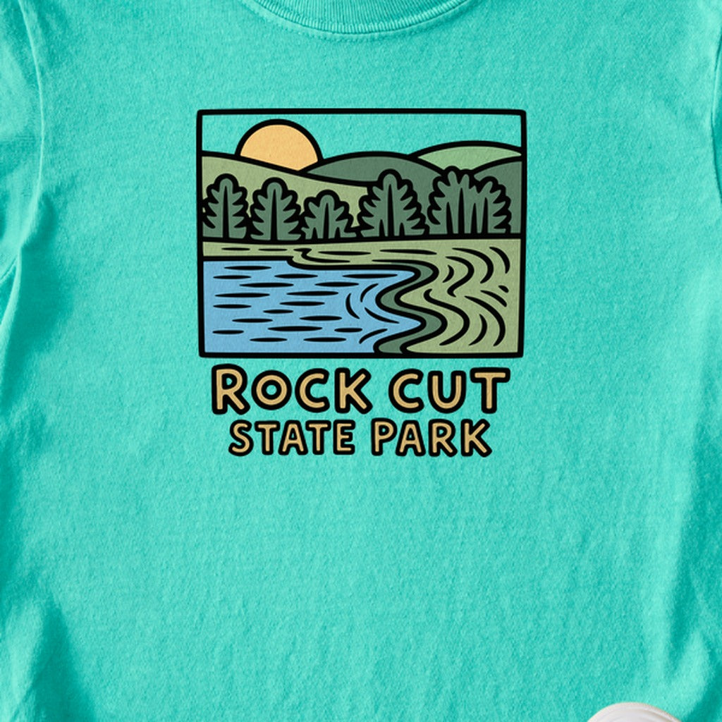 Rock Cut State Park Kids Cotton T-Shirt