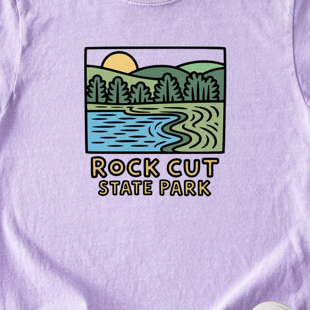Rock Cut State Park Kids Cotton T-Shirt