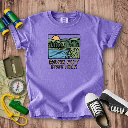 Rock Cut State Park Kids Cotton T-Shirt