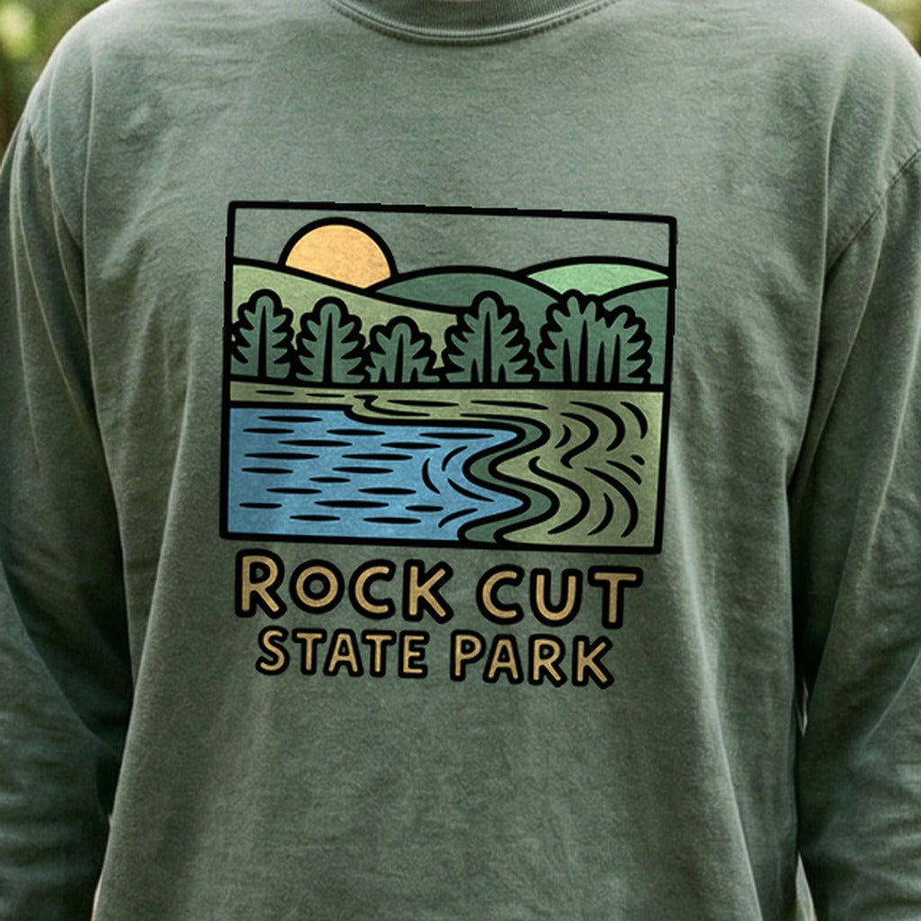 Rock Cut State Park Cotton Long Sleeve