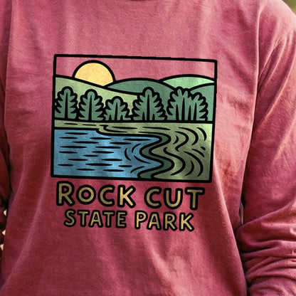 Rock Cut State Park Cotton Long Sleeve