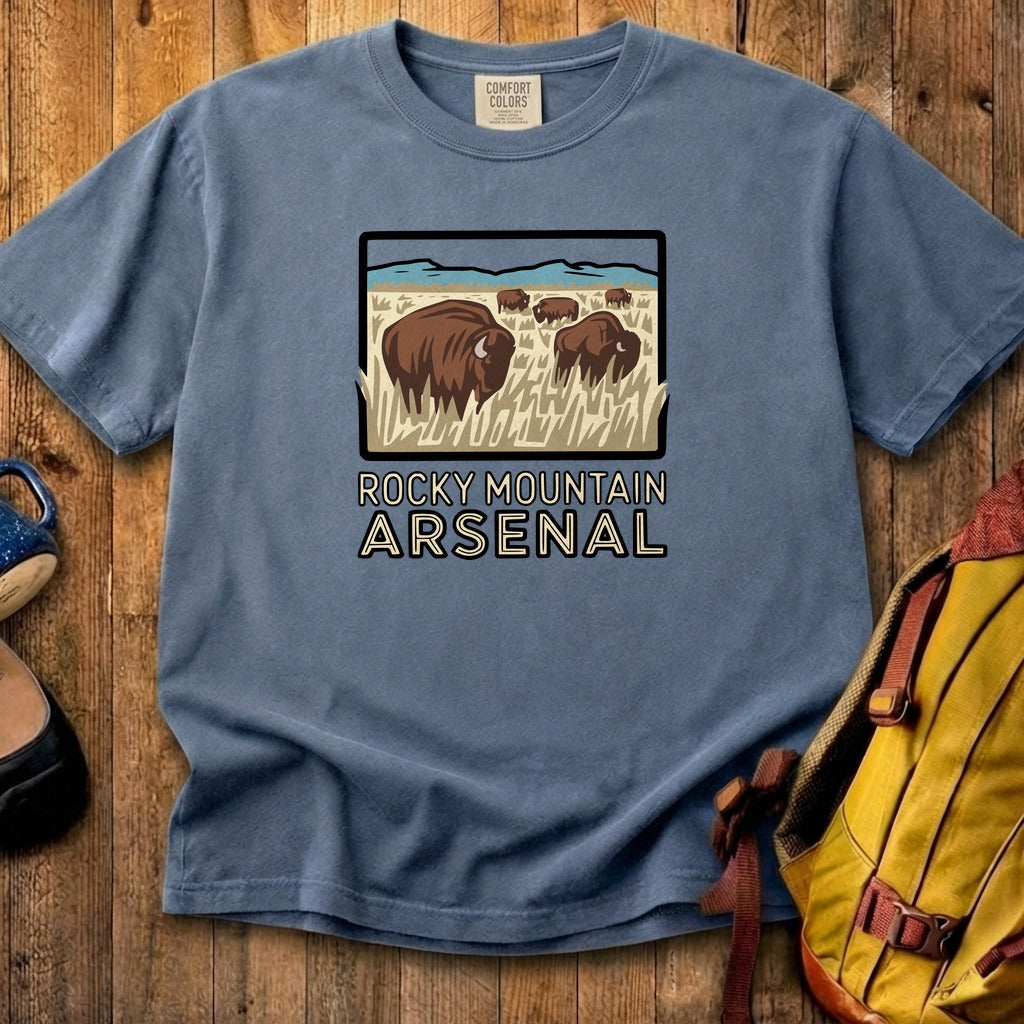 Rocky Mountain Arsenal National Wildlife Refuge Cotton T-Shirt