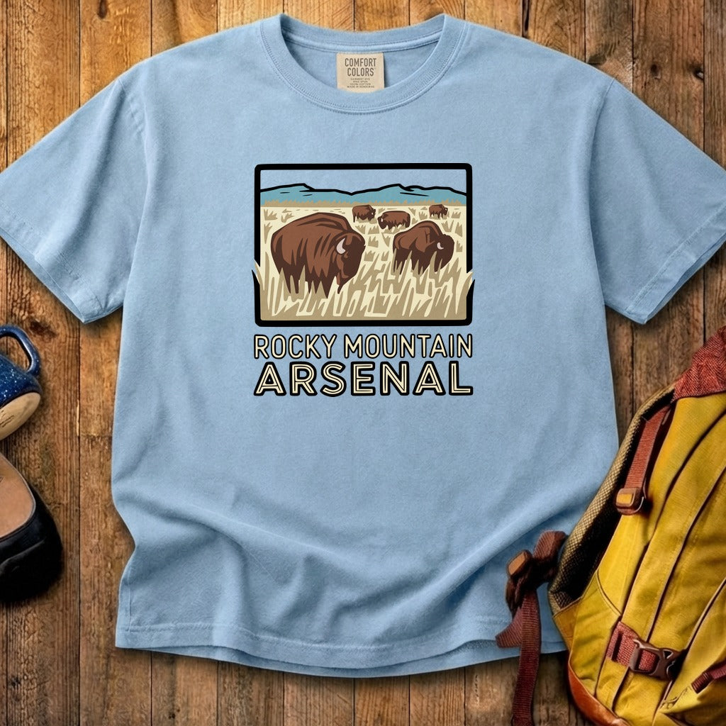 Rocky Mountain Arsenal National Wildlife Refuge Cotton T-Shirt
