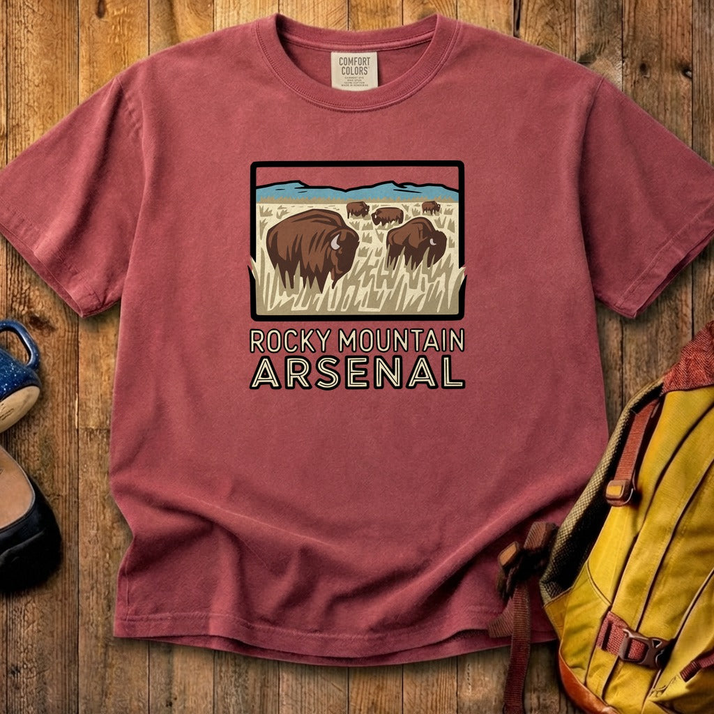 Rocky Mountain Arsenal National Wildlife Refuge Cotton T-Shirt