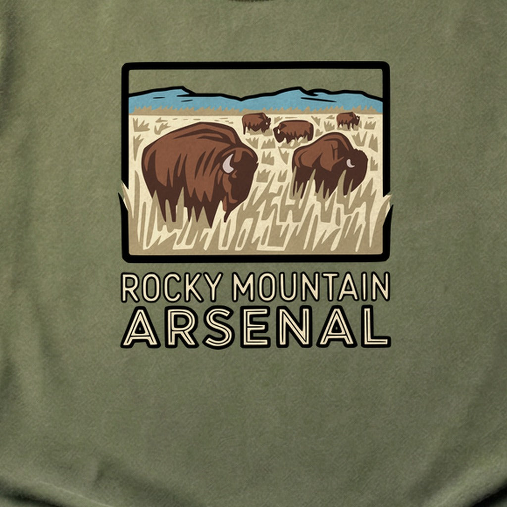 Rocky Mountain Arsenal National Wildlife Refuge Cotton T-Shirt