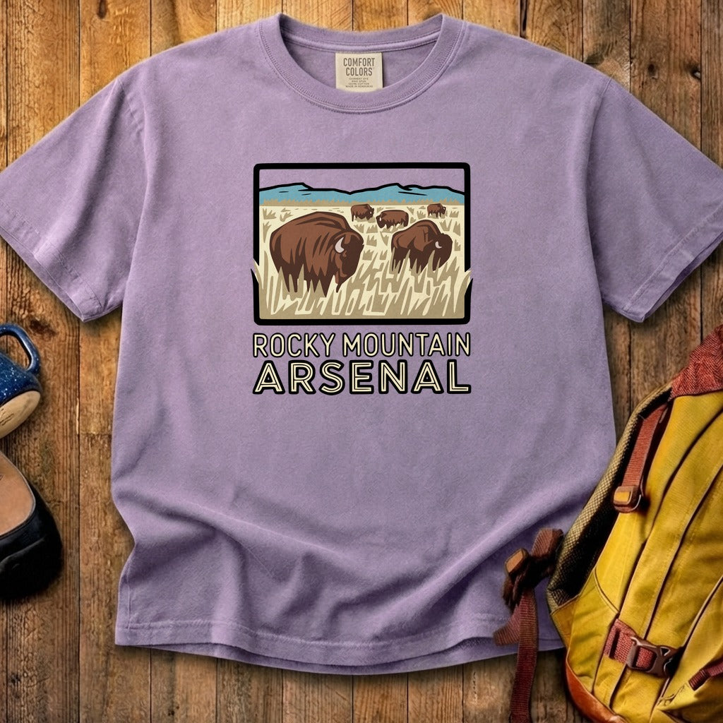 Rocky Mountain Arsenal National Wildlife Refuge Cotton T-Shirt