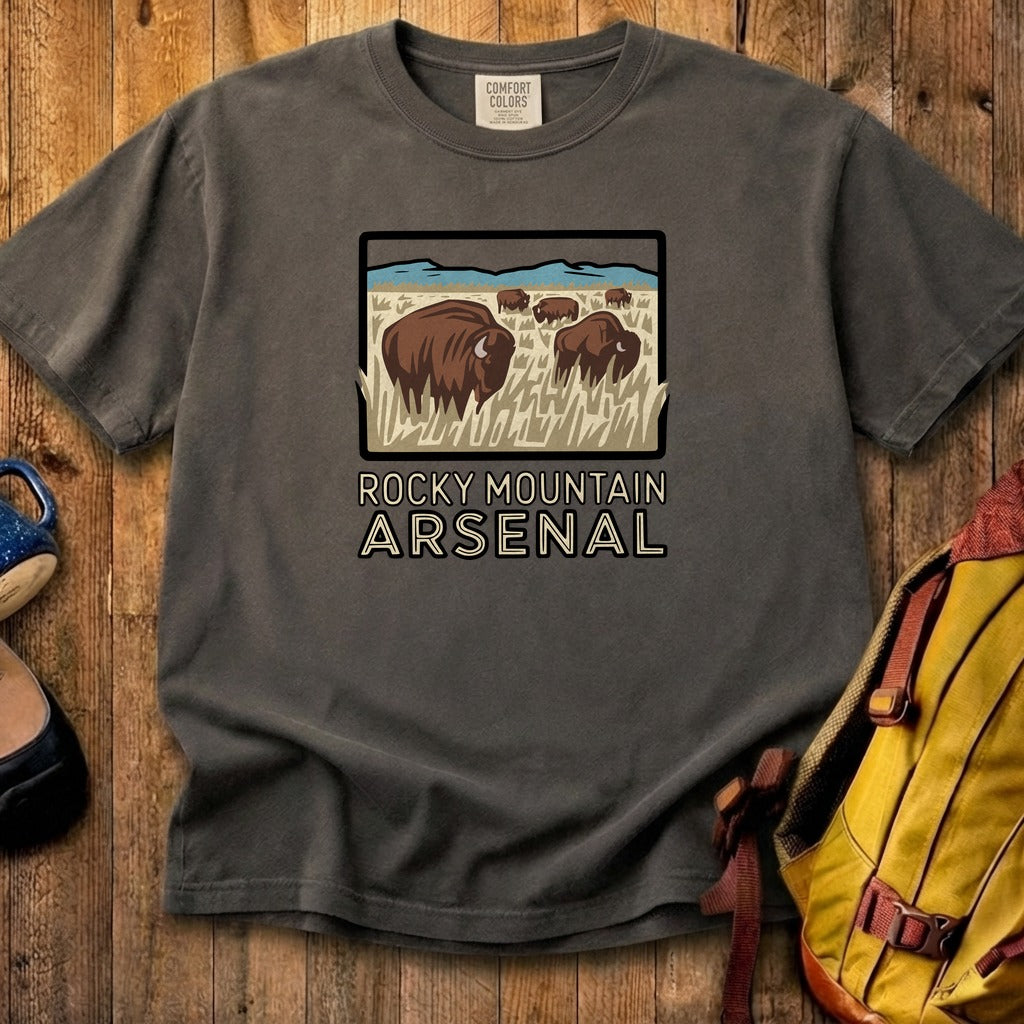 Rocky Mountain Arsenal National Wildlife Refuge Cotton T-Shirt