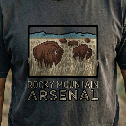 Rocky Mountain Arsenal National Wildlife Refuge Cotton T-Shirt