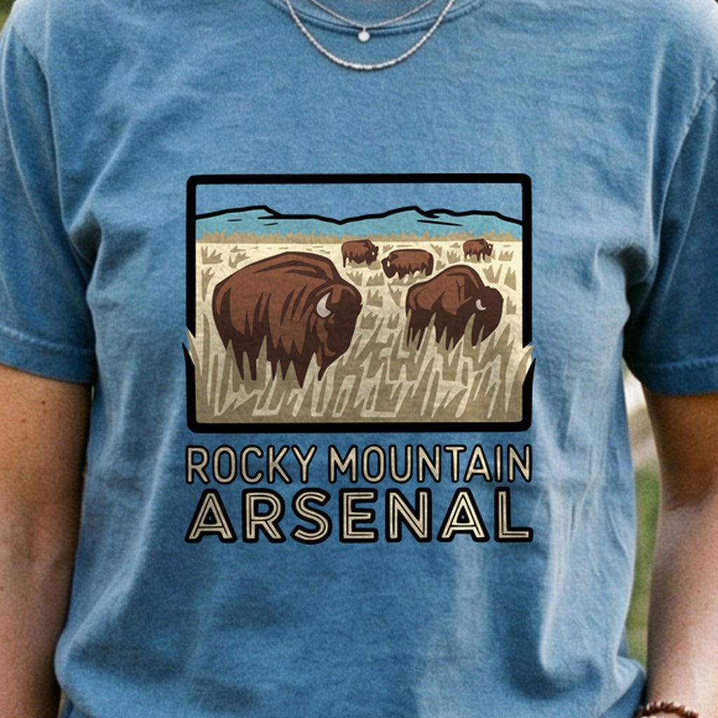 Rocky Mountain Arsenal National Wildlife Refuge Cotton T-Shirt