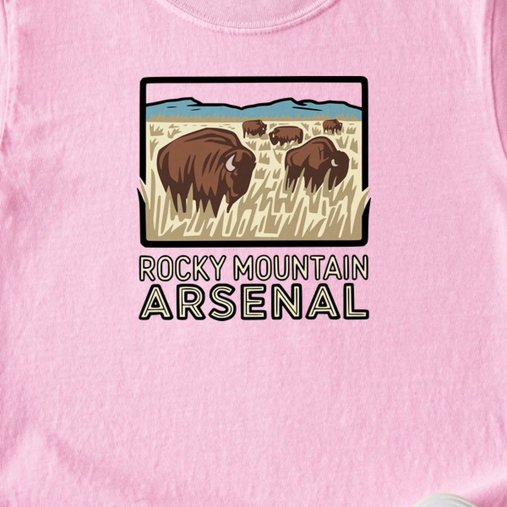 Rocky Mountain Arsenal National Wildlife Refuge Kids Cotton T-Shirt