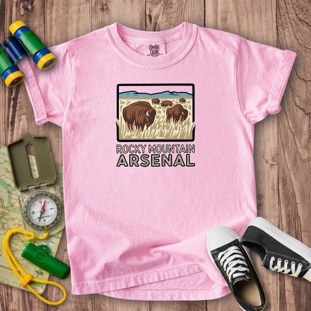Rocky Mountain Arsenal National Wildlife Refuge Kids Cotton T-Shirt
