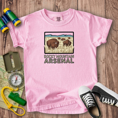 Rocky Mountain Arsenal National Wildlife Refuge Kids Cotton T-Shirt
