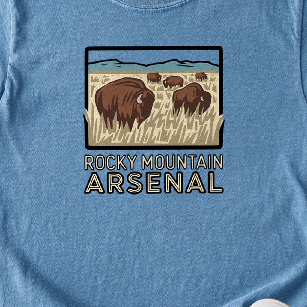 Rocky Mountain Arsenal National Wildlife Refuge Kids Cotton T-Shirt