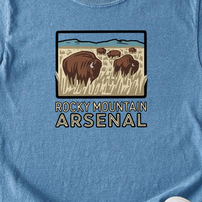 Rocky Mountain Arsenal National Wildlife Refuge Kids Cotton T-Shirt
