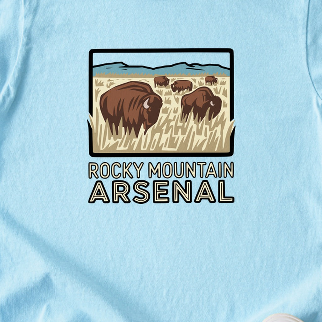 Rocky Mountain Arsenal National Wildlife Refuge Kids Cotton T-Shirt