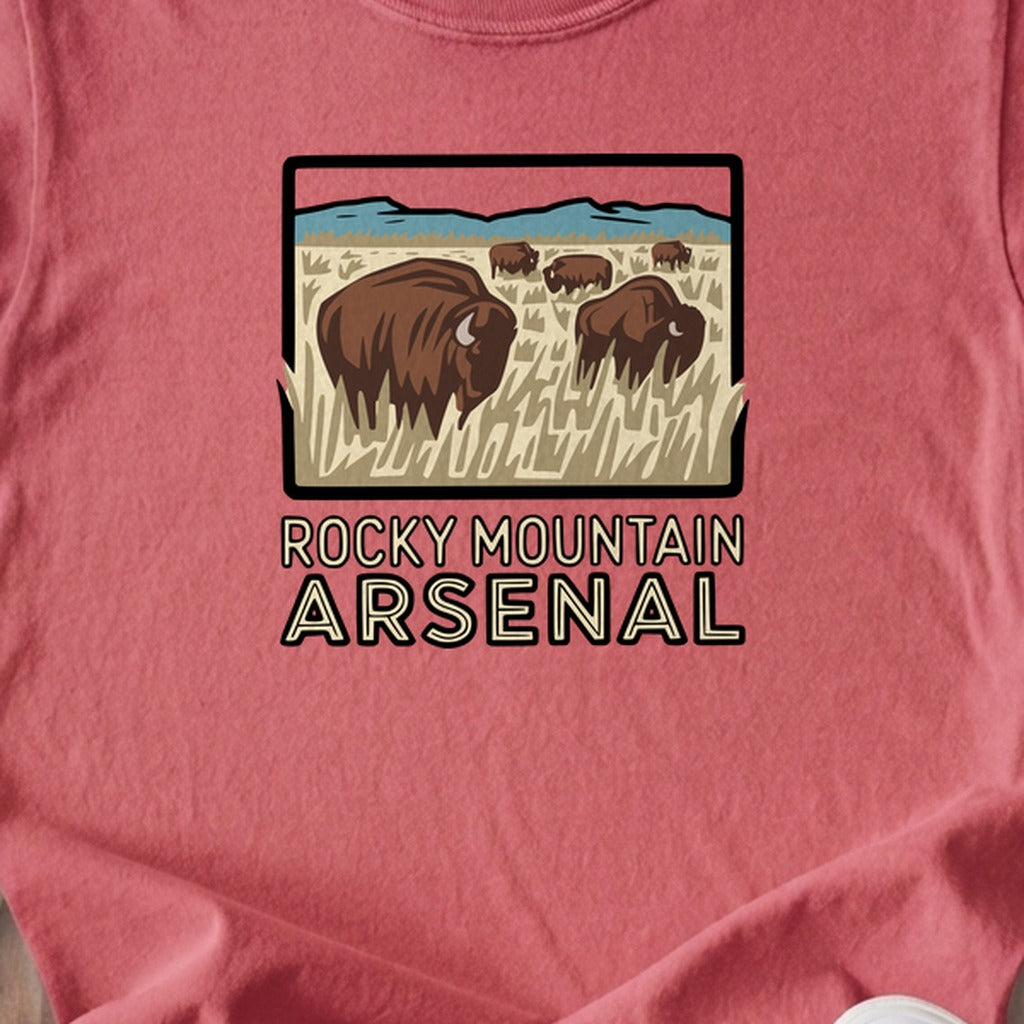 Rocky Mountain Arsenal National Wildlife Refuge Kids Cotton T-Shirt