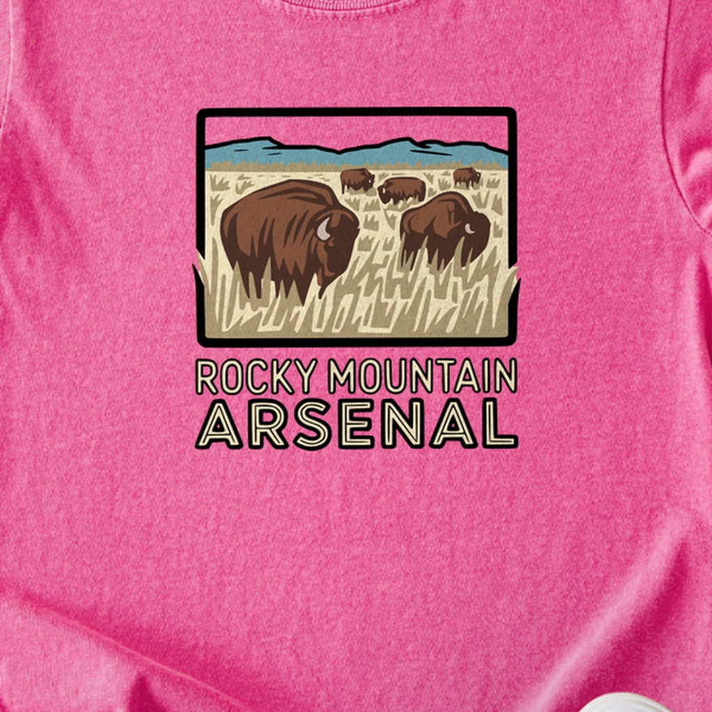 Rocky Mountain Arsenal National Wildlife Refuge Kids Cotton T-Shirt