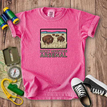 Rocky Mountain Arsenal National Wildlife Refuge Kids Cotton T-Shirt