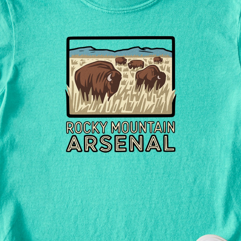 Rocky Mountain Arsenal National Wildlife Refuge Kids Cotton T-Shirt