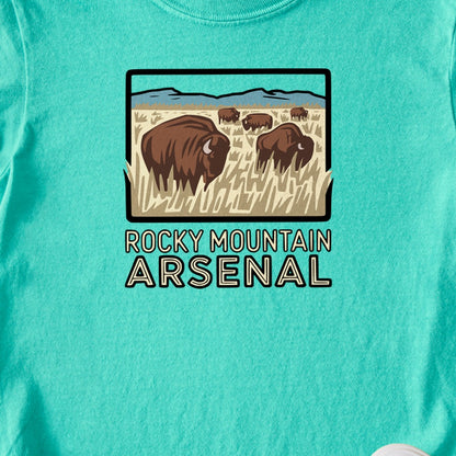 Rocky Mountain Arsenal National Wildlife Refuge Kids Cotton T-Shirt
