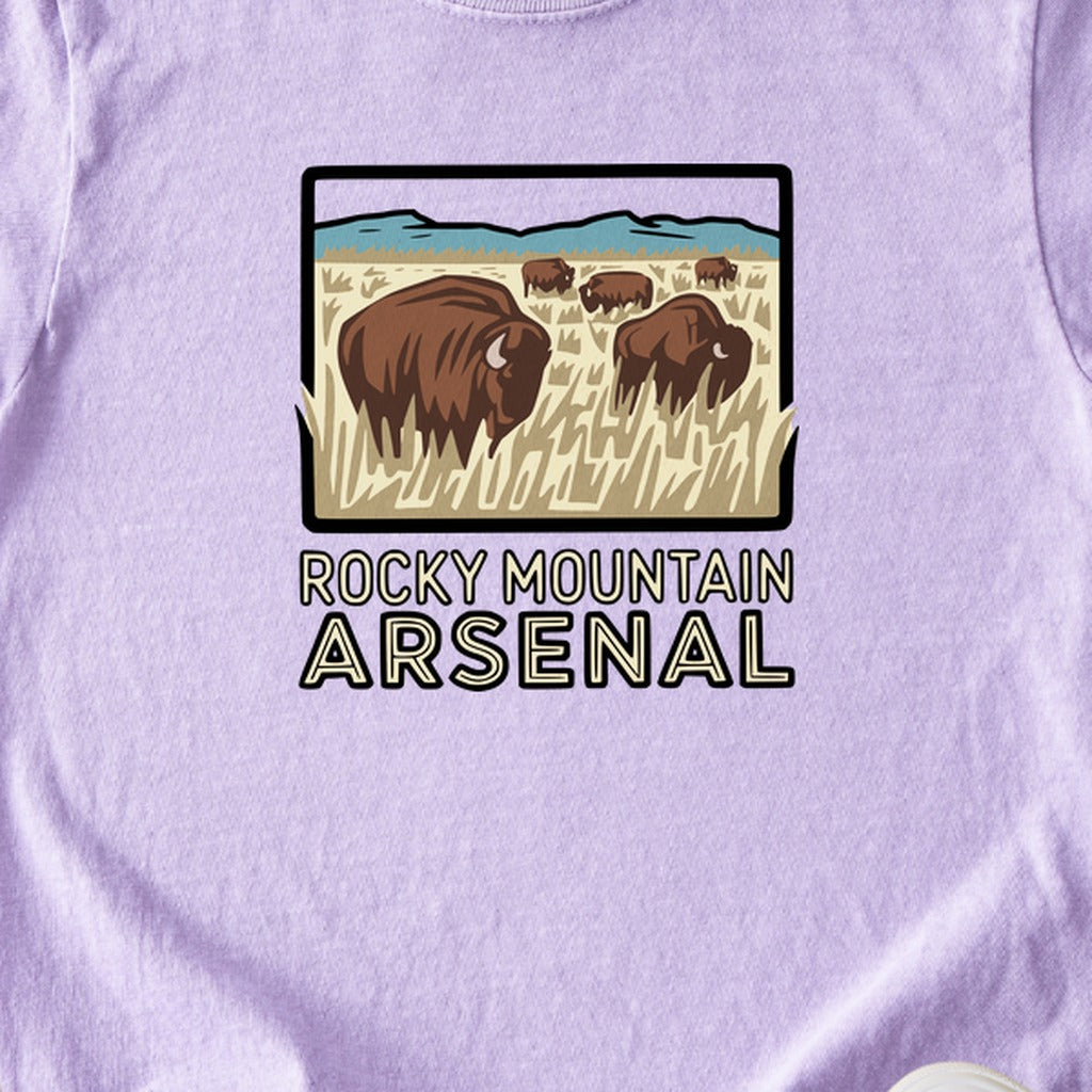 Rocky Mountain Arsenal National Wildlife Refuge Kids Cotton T-Shirt