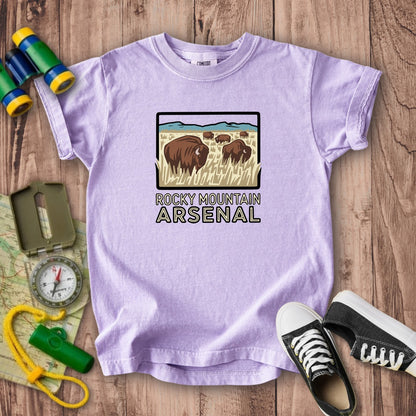 Rocky Mountain Arsenal National Wildlife Refuge Kids Cotton T-Shirt