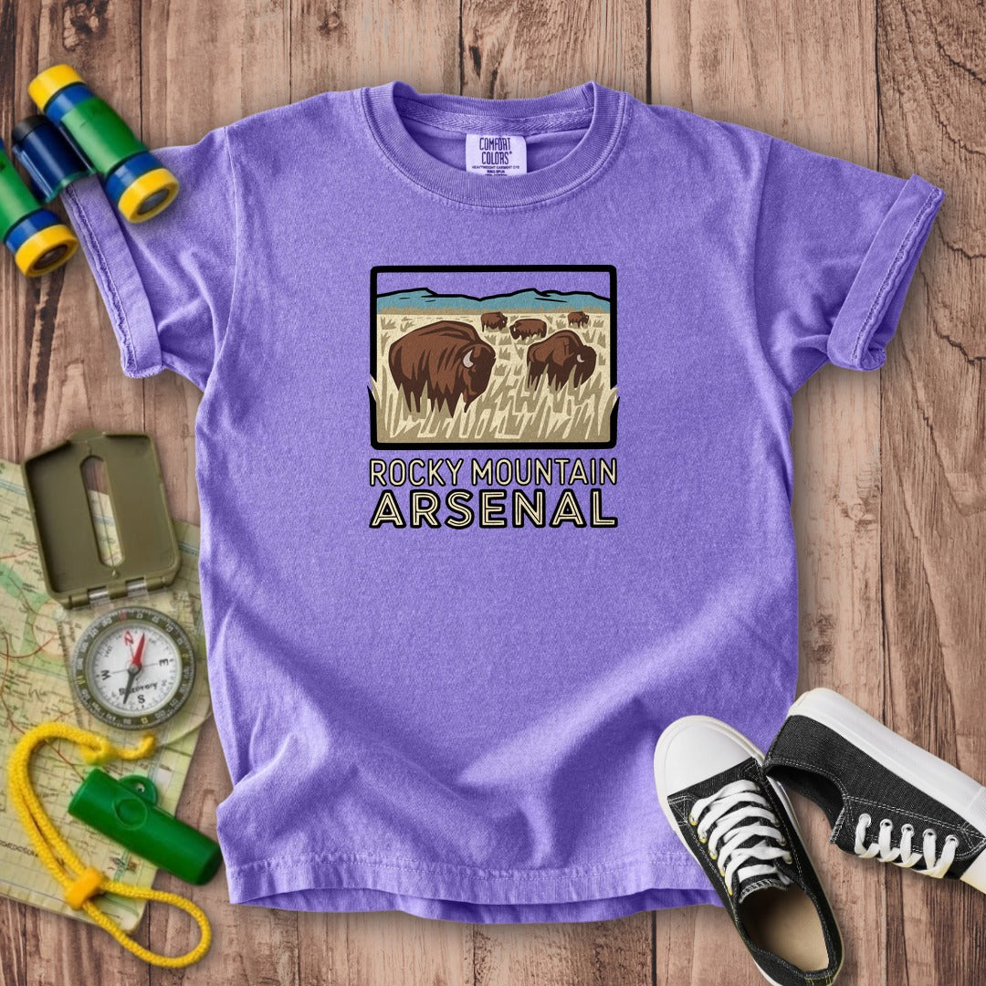 Rocky Mountain Arsenal National Wildlife Refuge Kids Cotton T-Shirt