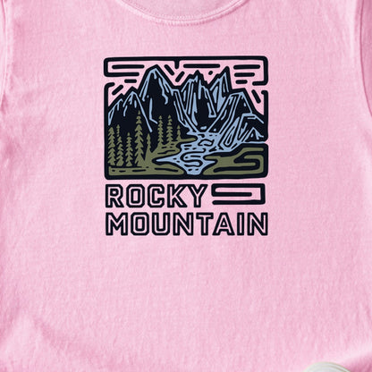 Rocky Mountain National Park Kids Cotton T-Shirt
