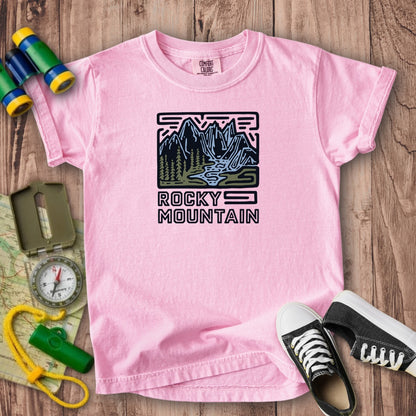 Rocky Mountain National Park Kids Cotton T-Shirt