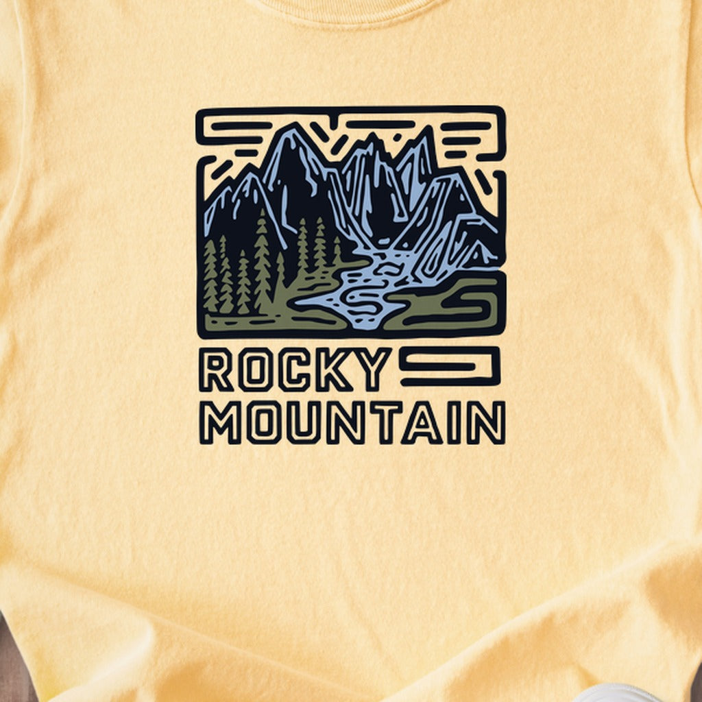Rocky Mountain National Park Kids Cotton T-Shirt